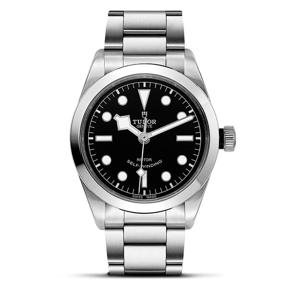 Pre-Owned TUDOR Black Bay 36 Black Dial Steel Bracelet Watch