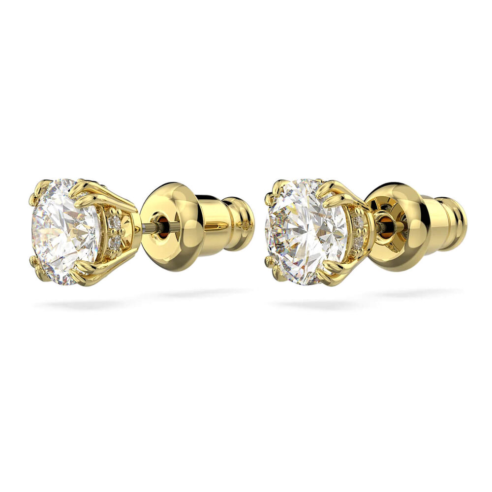 Swarovski Constella Round Cut Stud Earrings