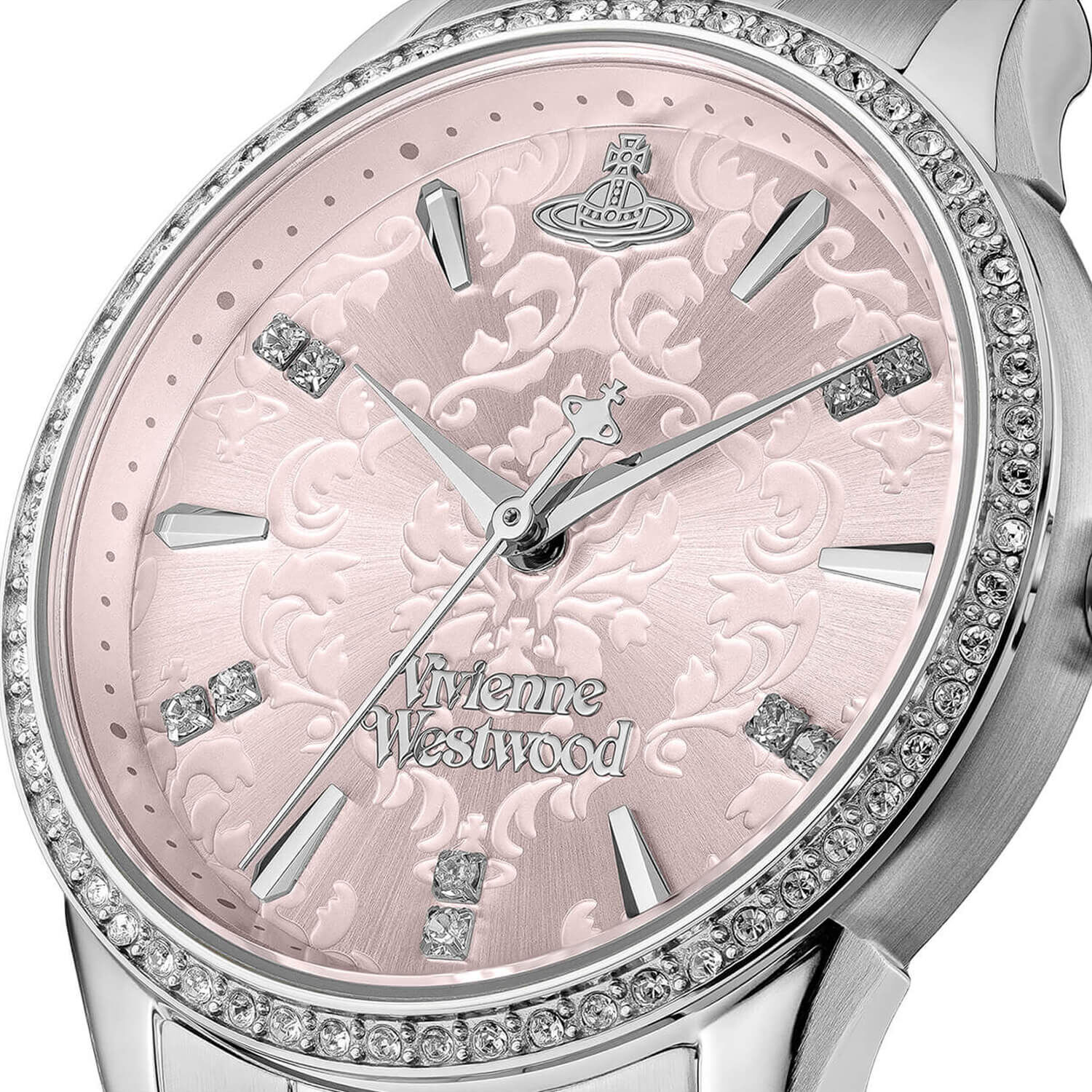 Vivienne Westwood Little Wallace 32mm Pink Dial Watch