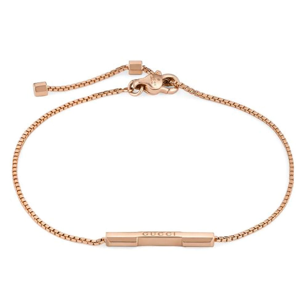 Gucci Link to Love 18ct Pink Gold Bracelet (Size S, 6.3")