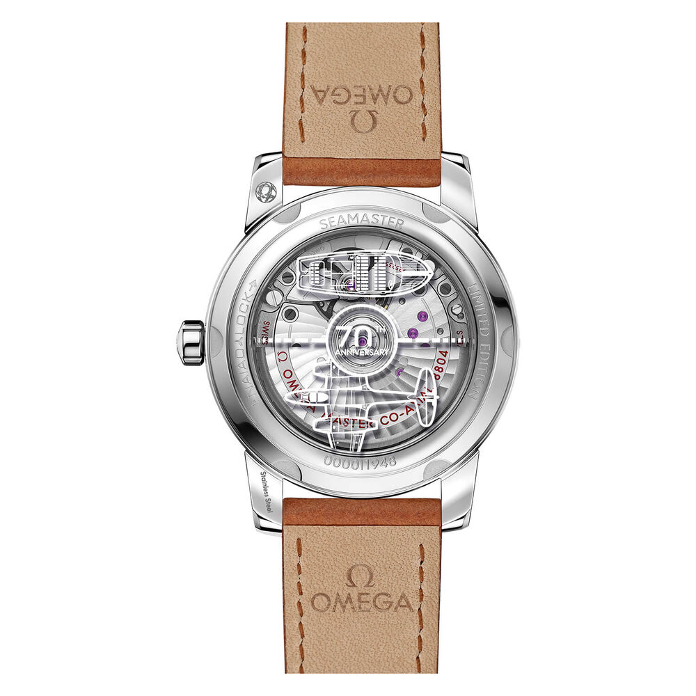 Omega Limited Edition Seamaster 1948 Brown Leather Unisex Watch image number 2