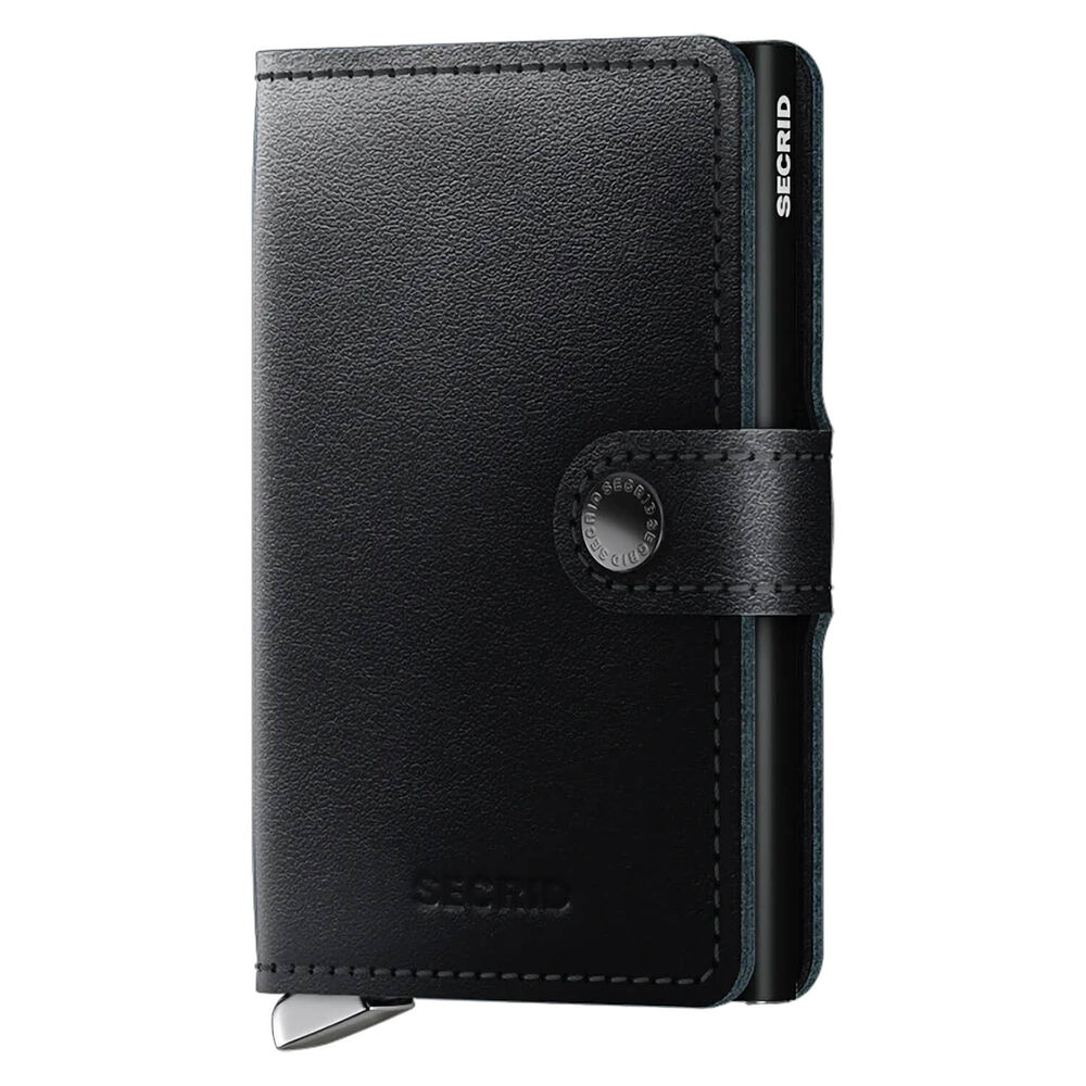 Secrid Dusk Black Vegetable Tanned Miniwallet