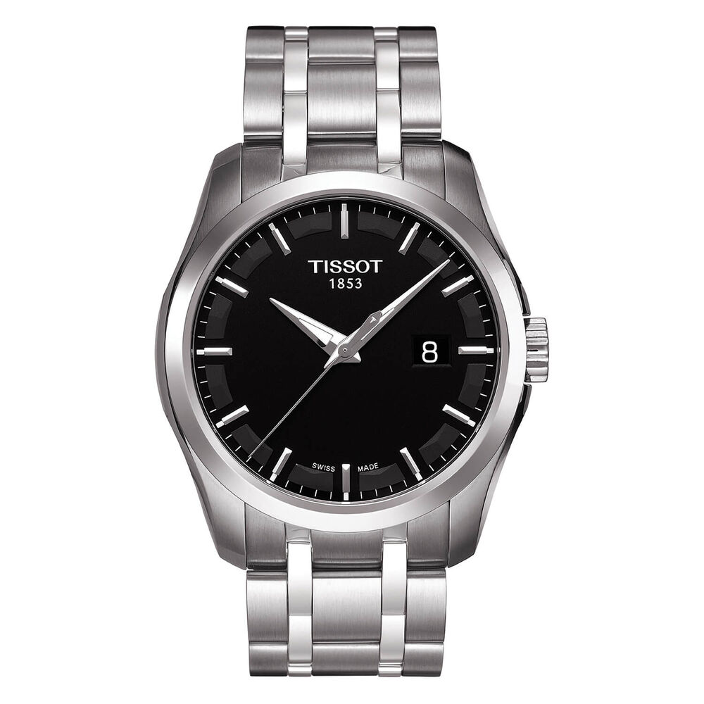 Tissot Couturier men's stainless steel bracelet watch