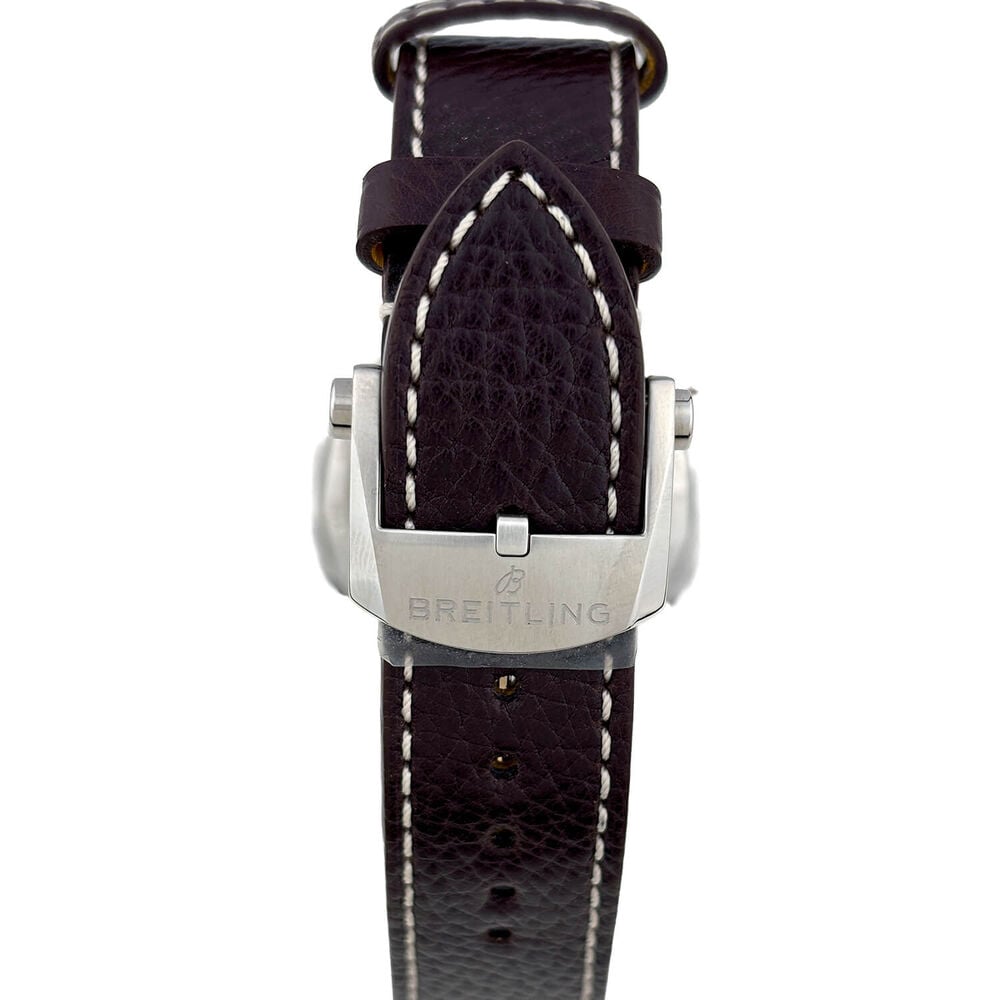 Pre-Owned Breitling Top Time B01 41mm Chronograph Cobra Blue Dial Strap Watch image number 3