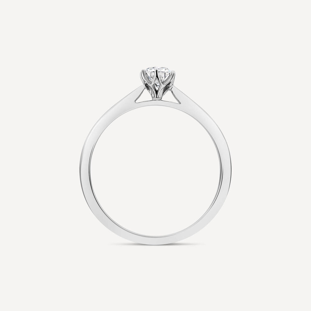 Northern Star 18ct White Gold 0.38ct Diamond Ring image number 3