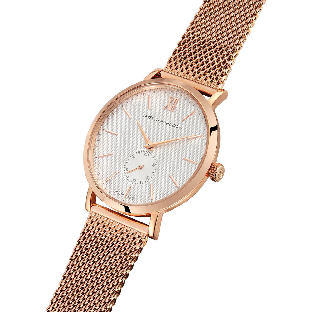 Larsson & Jennings Limited Edition 40mm Lugano Rose Gold watch image number 2