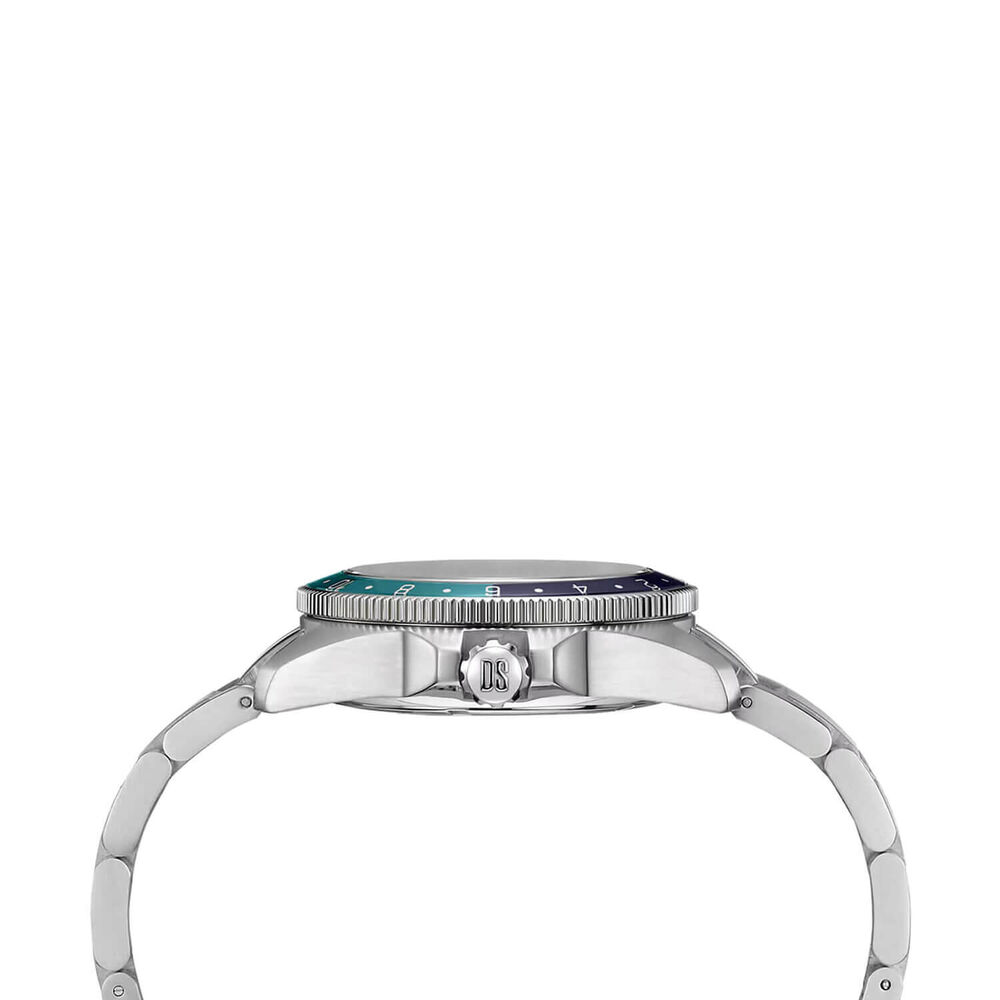 Certina DS Action GMT Powermatic 41mm Blue Dial Stainless Steel Bracelet Watch