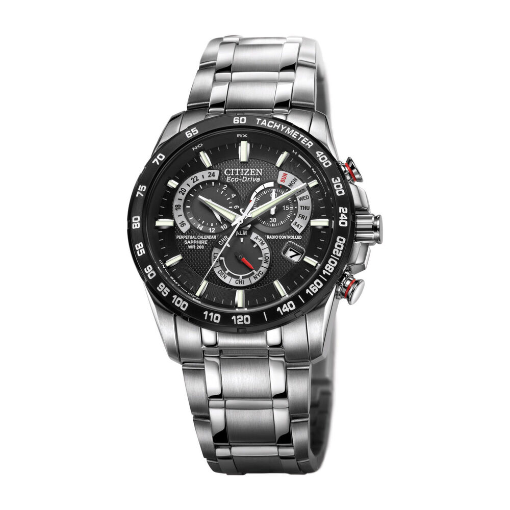 Citizen Eco-Drive Perpetual Calendar Steel 42mm Men's Watch