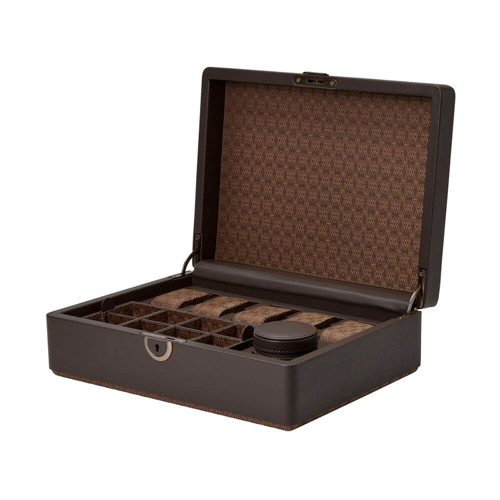 WOLF Earth Coffee 5 Pc Watch Box