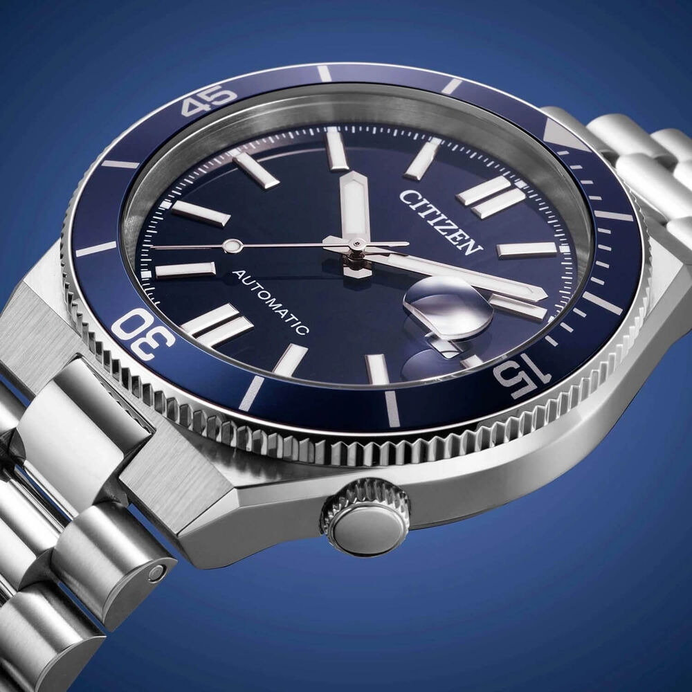 Citizen Tsuyosa 40mm Blue Dial Stainless Steel Bracelet Watch