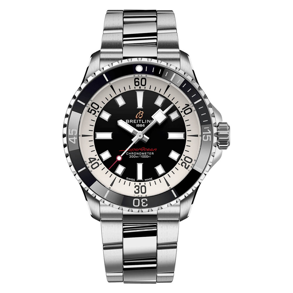 Breitling Superocean Automatic 42 Black Dial Bracelet Watch