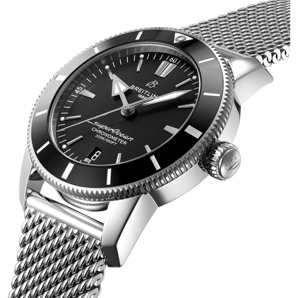 Breitling Superocean Heritage II Steel Black 44mm Men's Watch image number 1
