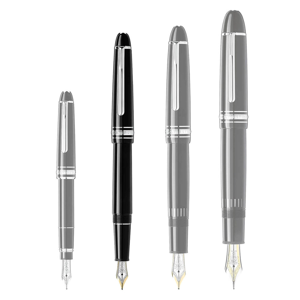 Montblanc Meisterstück Platinum Coated Fountain Pen image number 3