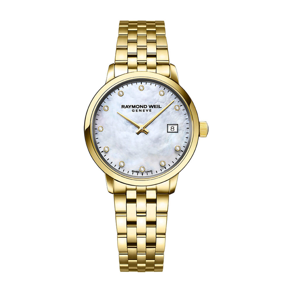 Raymond Weil Toccata Yellow Gold PVD Case & Bracelet Ladies' Watch image number 0