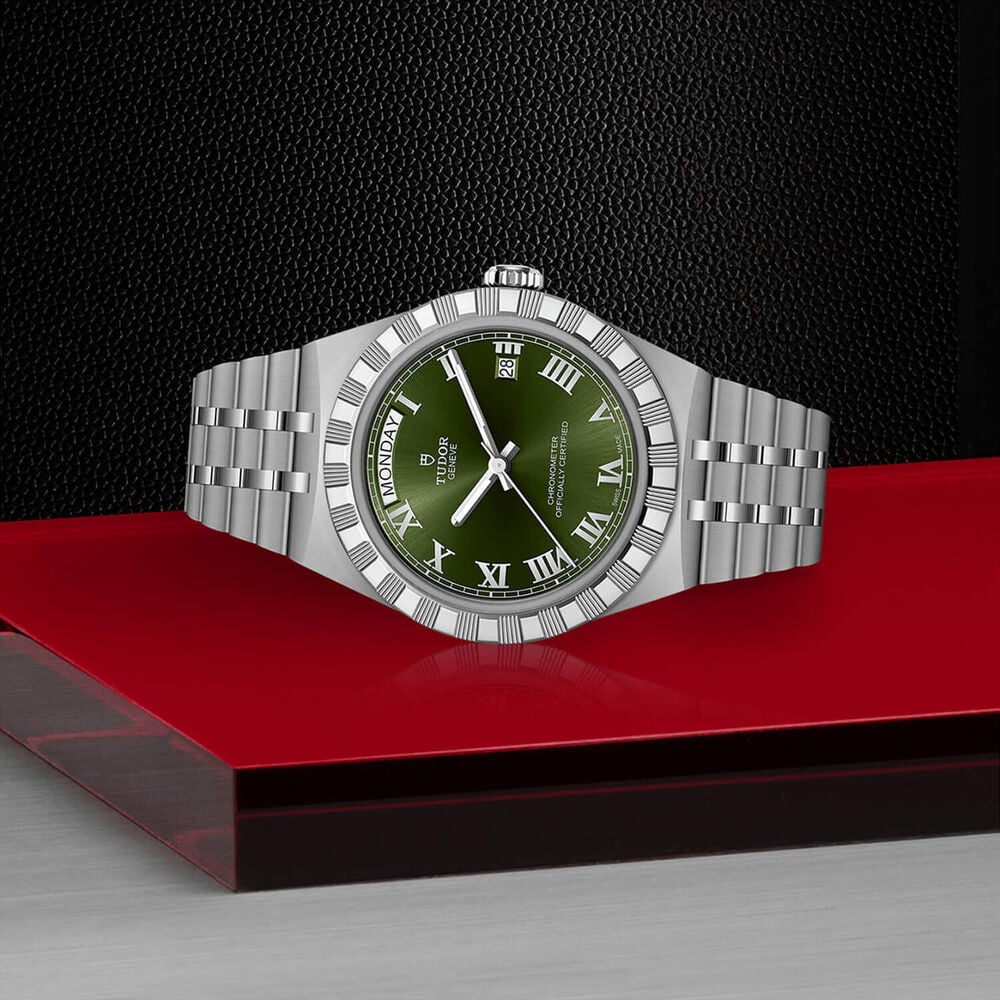 TUDOR Royal 40mm Green Dial Stainless Steel Bracelet Watch