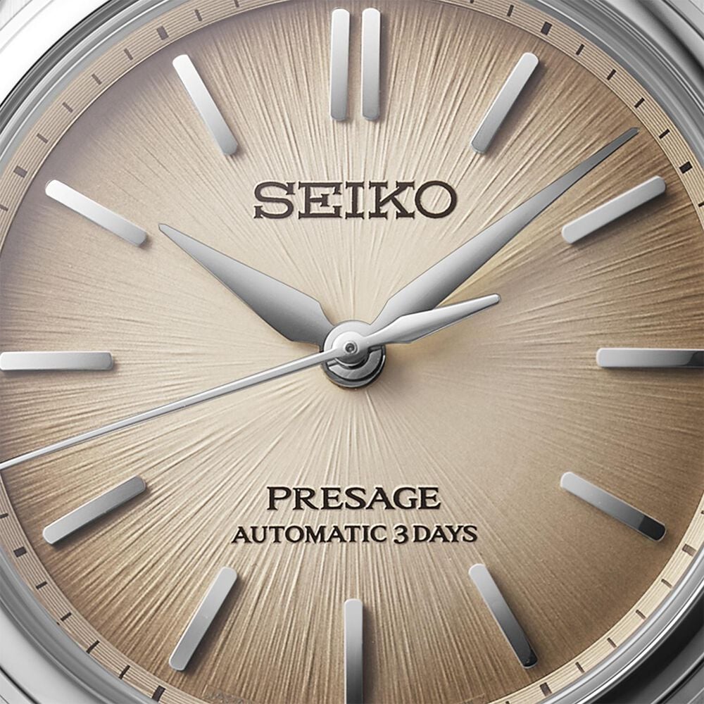Seiko Presage Classic Series 'Fushi-iro' 36mm Brown Dial Steel Bracelet Watch