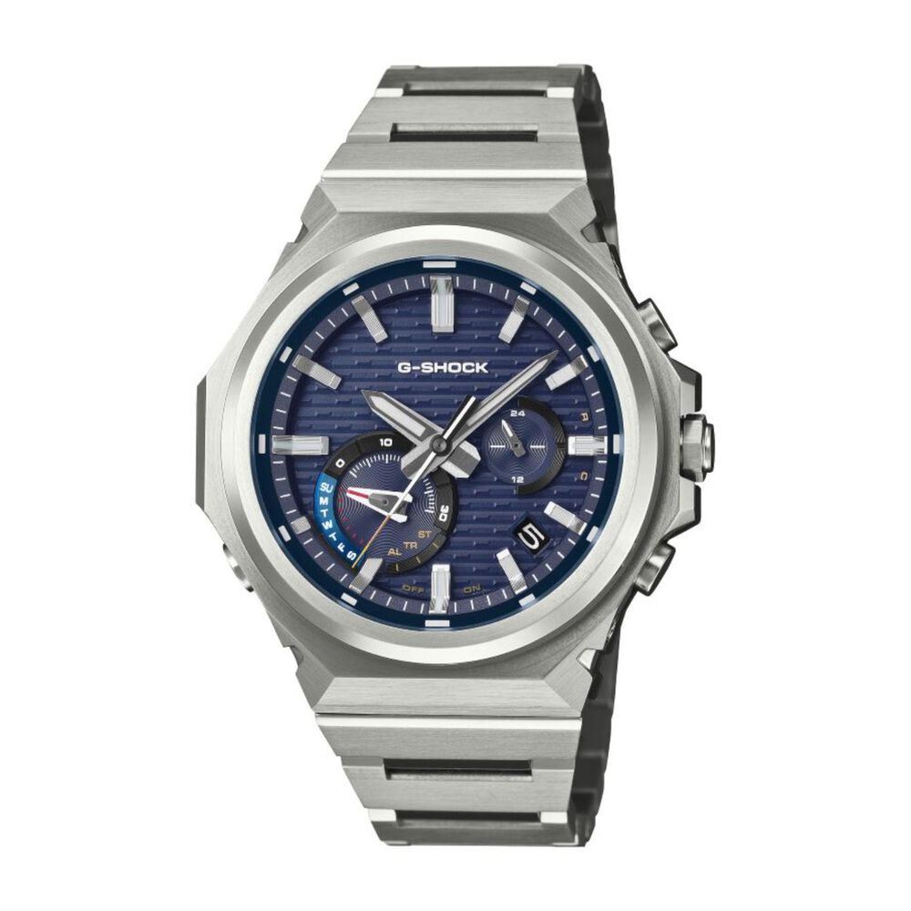G-SHOCK G-STEEL 46.9mm Blue Dial Stainless Steel Bracelet Watch image number 0