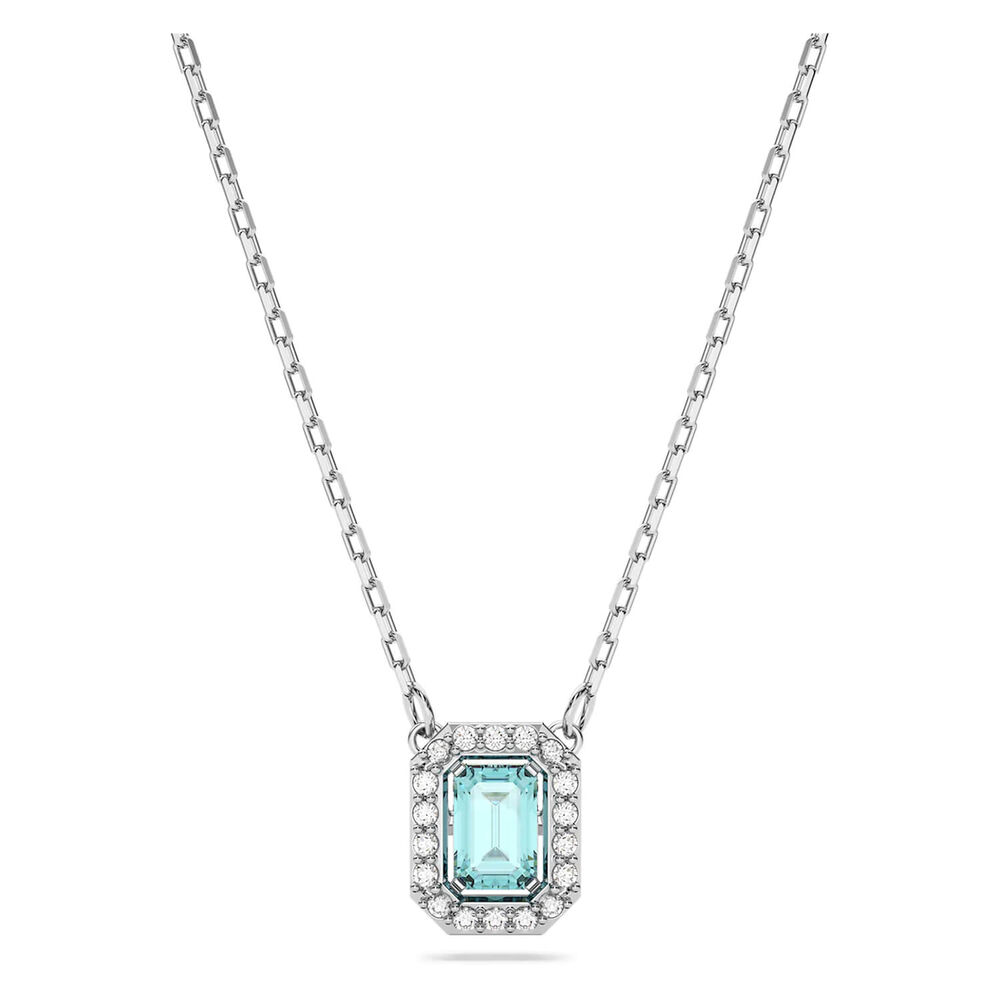 Swarovski Millenia Blue Stone Cubic Zirconia Necklace