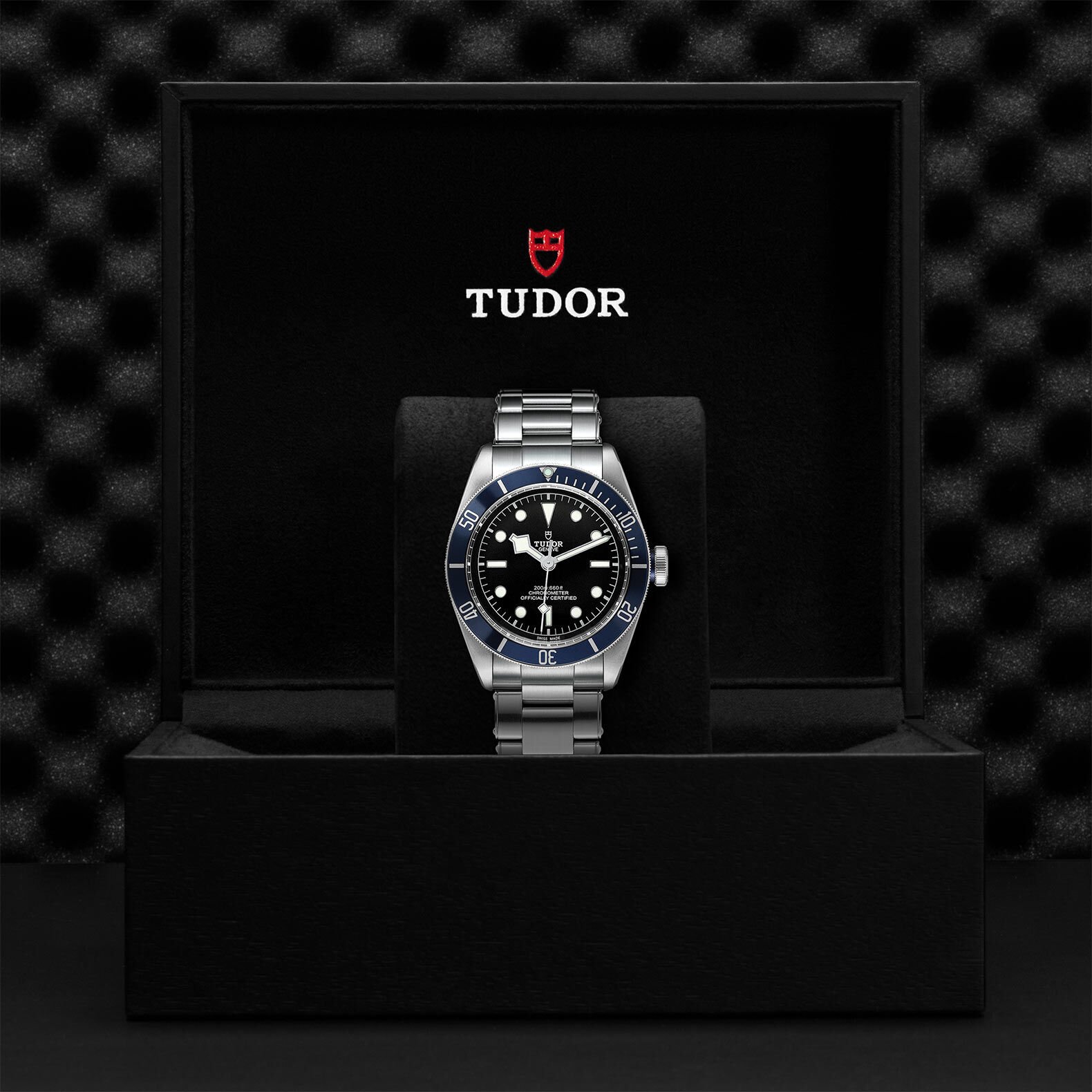 Tudor men's heritage outlet black bay invest