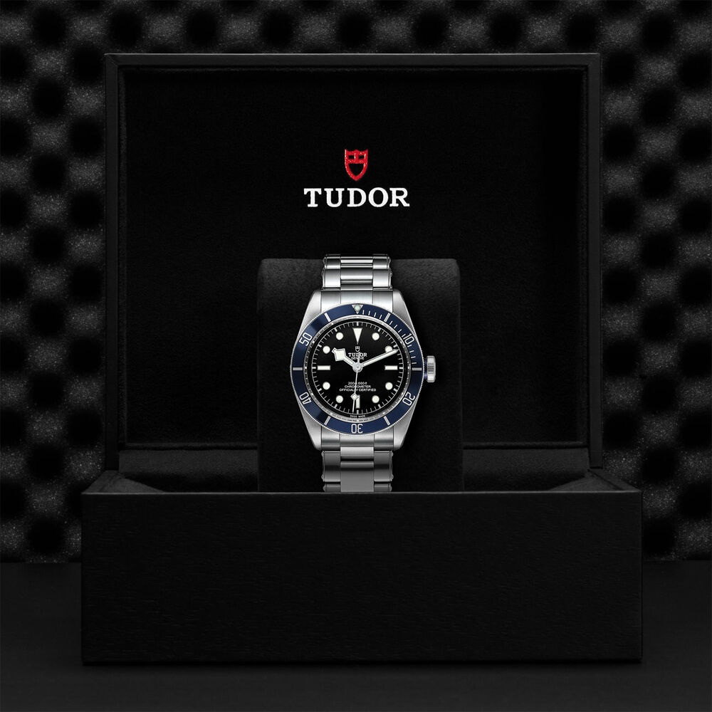 TUDOR Heritage Black Bay Navy-Blue Bezel Steel Men 