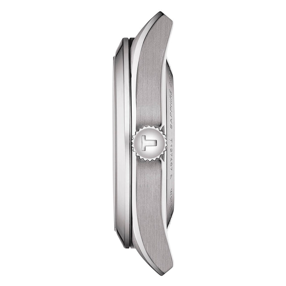 Tissot Gentleman Auto 40mm Green Dial Steel Case Bracelet Watch image number 2