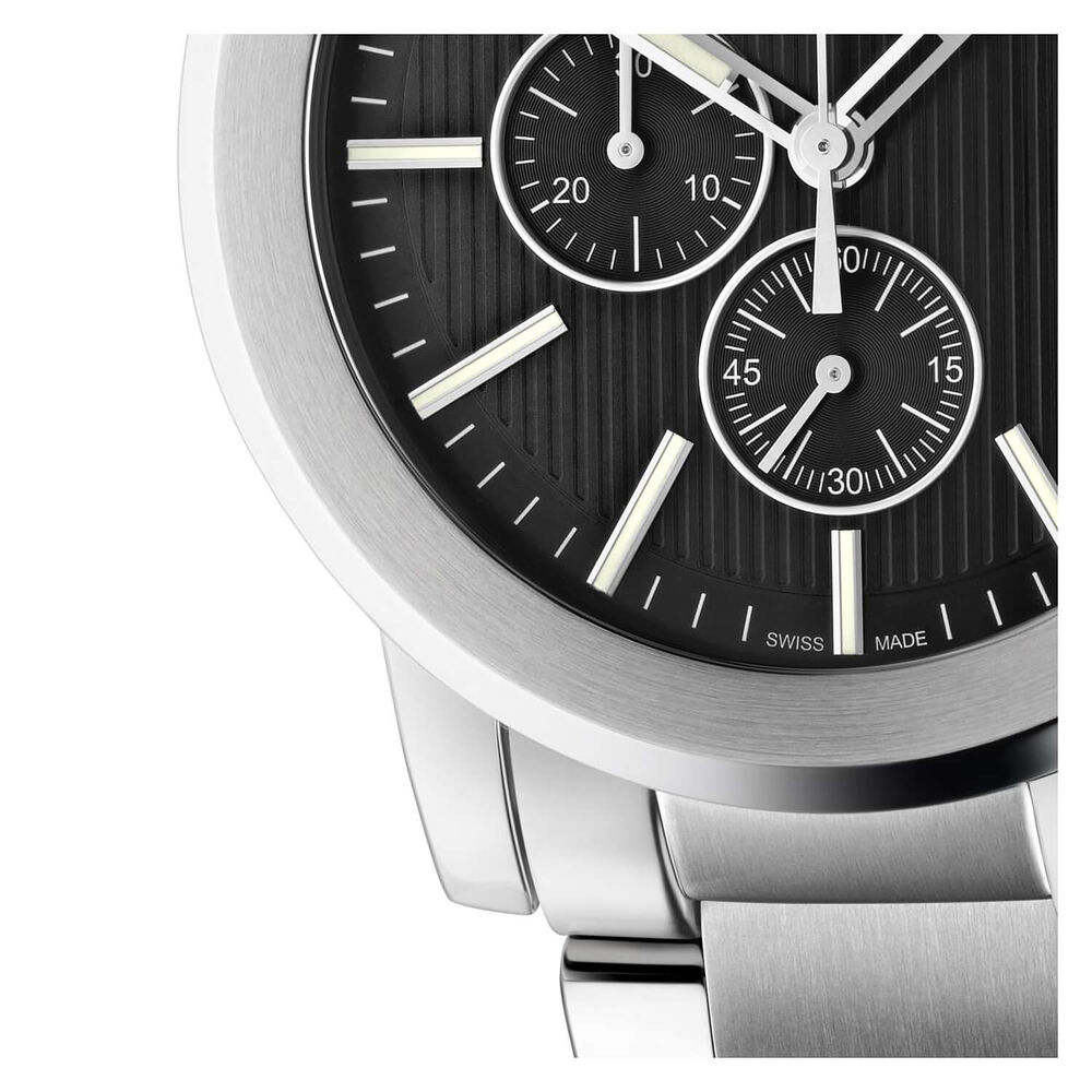 Gucci G-Chrono 44mm Black Dial Steel Case Bracelet Watch image number 8