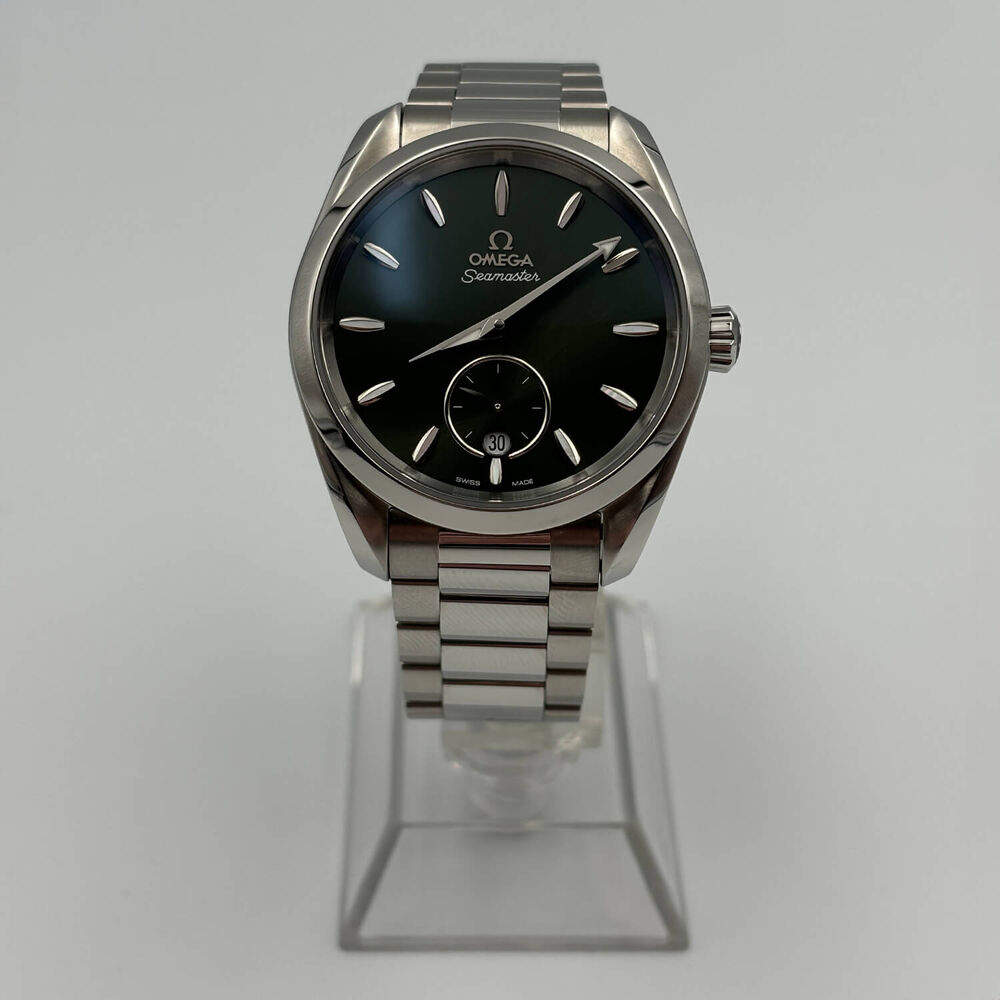 Pre-Owned Omega Seamaster Aqua Terra 150M 38mm Green Dial Bracelet Watch