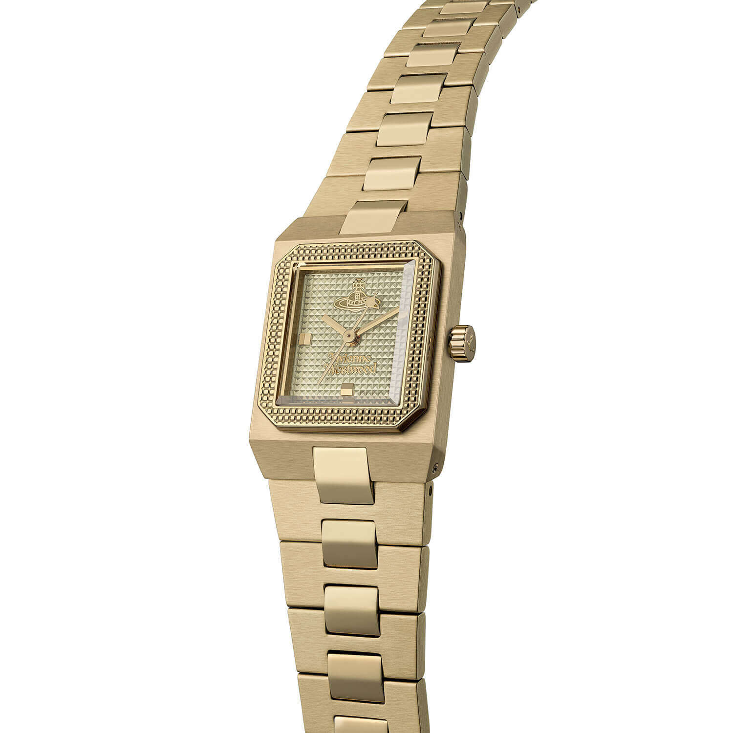 VW The Brunswick 24mm Light Olive Dial Gold Bracelet Watch