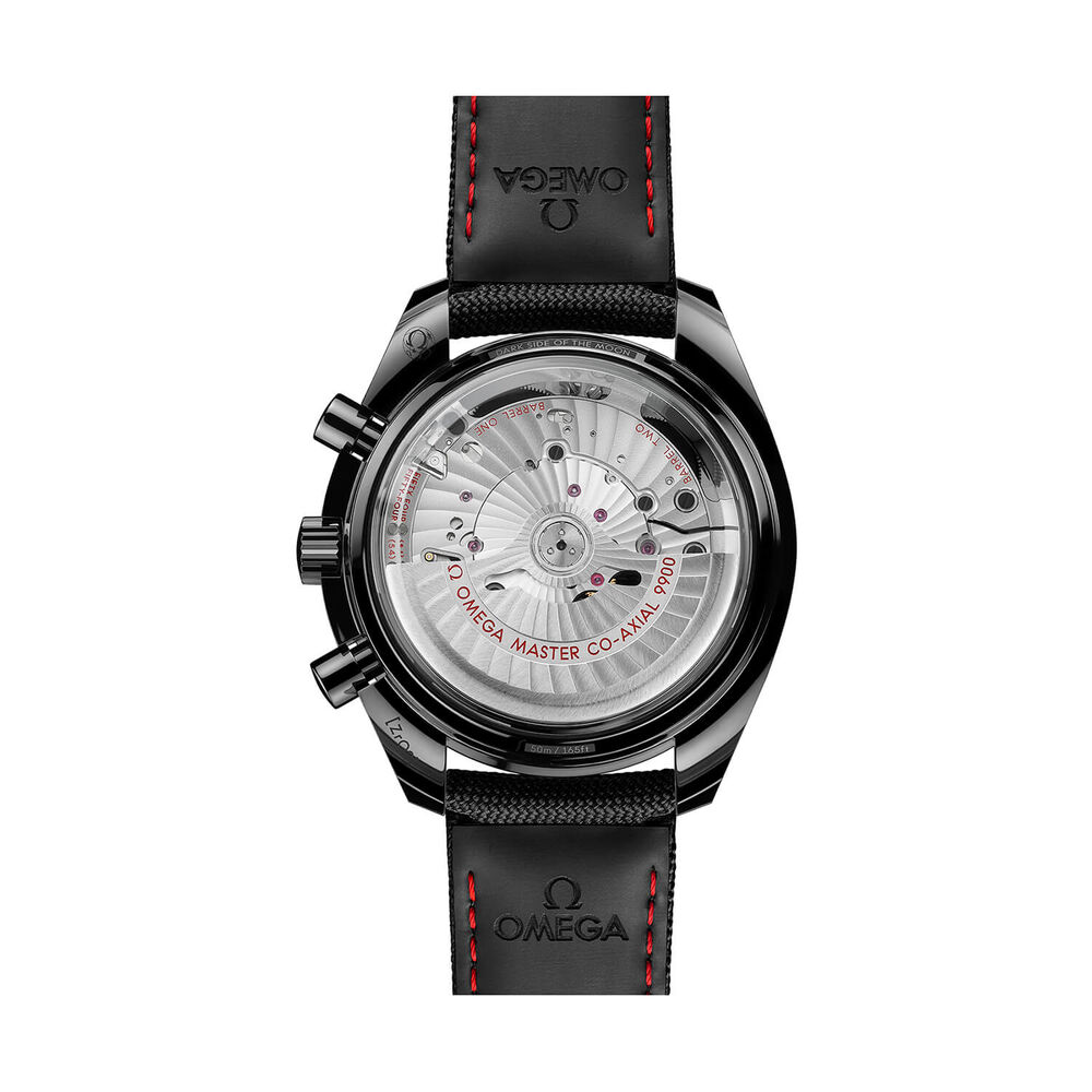 OMEGA Speedmaster Dark Side of The Moon 44.25mm Black & White Dial Fabric Strap Watch image number 2