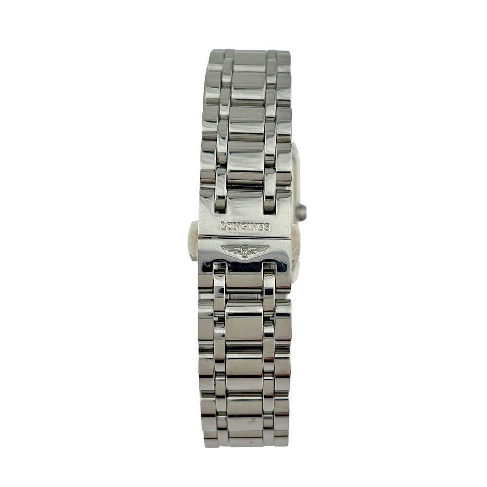 Pre-Owned Longines Elegance DolceVita 20.80x32mm Silver Dial Blue Detail Bracelet Watch image number 3
