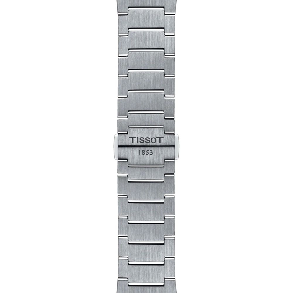 Tissot PRX Powermatic 40mm Silver Dial Rose Gold Bezel Bracelet Watch