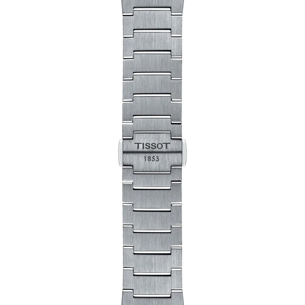 Tissot PRX Powermatic 40mm Silver Dial Rose Gold Bezel Bracelet Watch image number 1