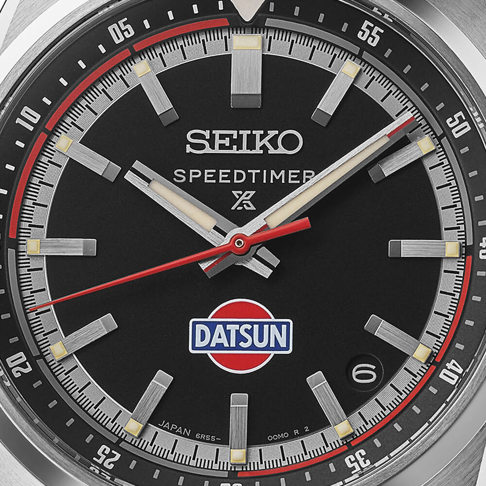 Seiko Prospex Speedtimer Compact 6R x DATSUN Fairlady Z Limited Edition 39.5mm Dial Strap Watch