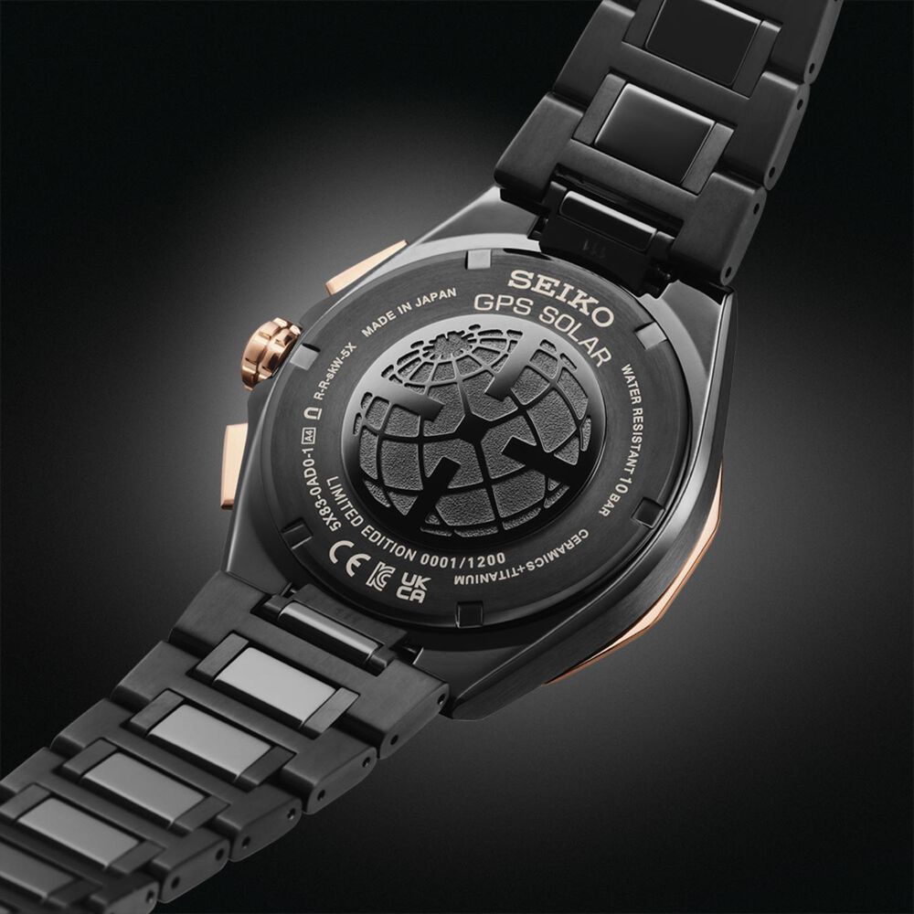 Seiko Astron GPS Solar 5X Dual-time Chronograph ‘100th Anniversary of Seiko’ Limited Edition Watch image number 5
