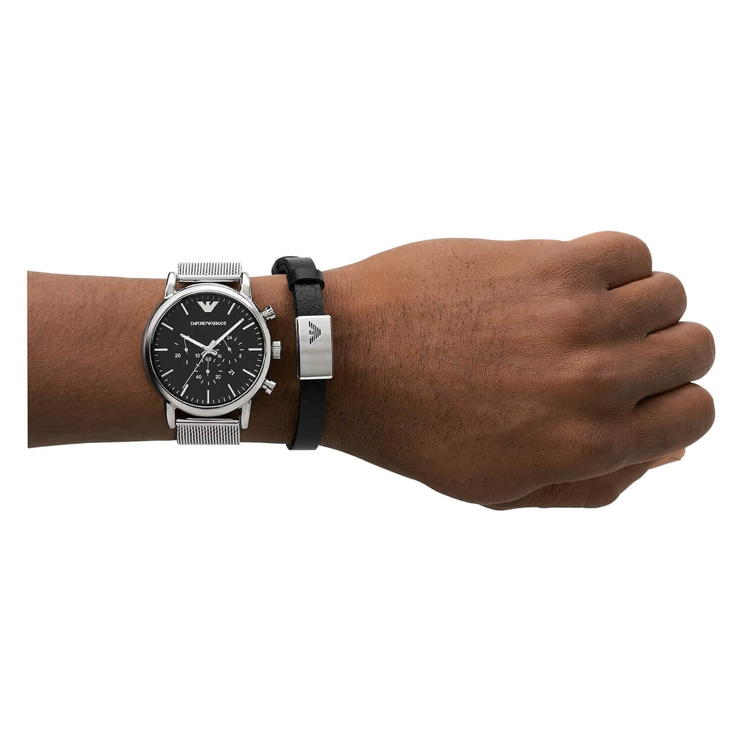 Emporio armani sales luigi black watch