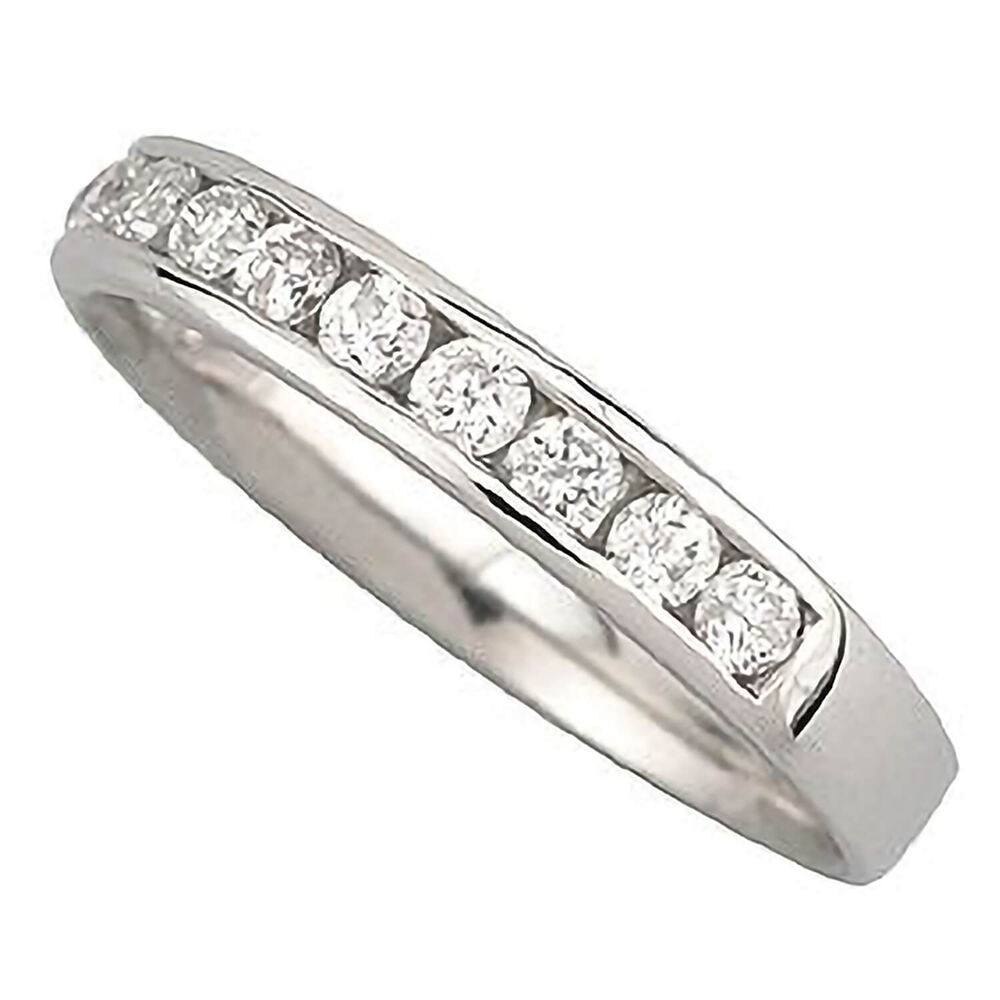 Platinum 0.33 carat diamond ring image number 0