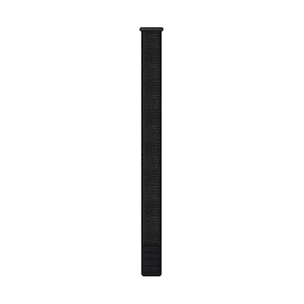 Garmin Ultrafit 22mm Black Nylon Watch Strap image number 0