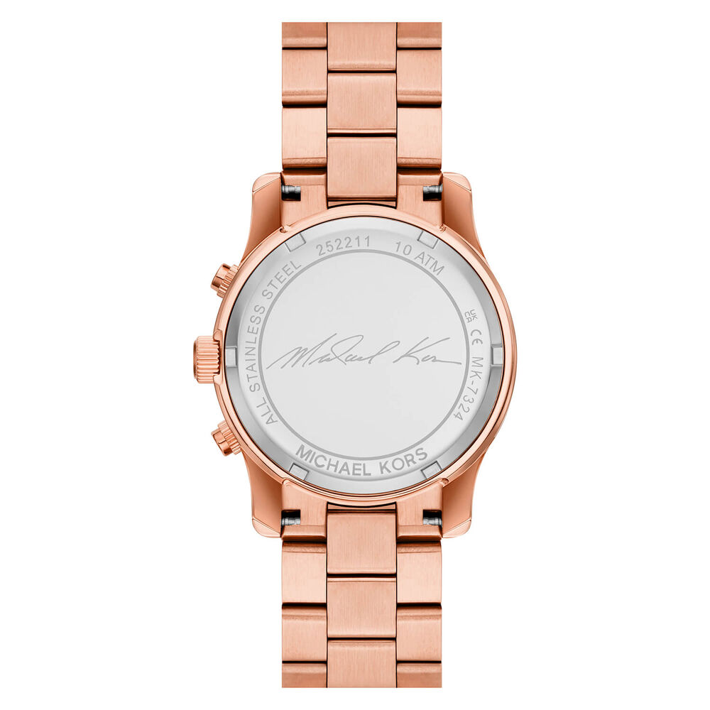 Michael Kors 38mm Rose Gold Dial Rose Gold Bracelet Watch