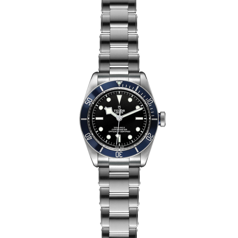 TUDOR Heritage Black Bay Navy-Blue Bezel Steel Men's Watch image number 1