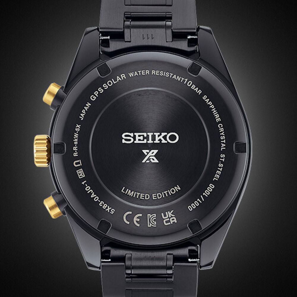 Seiko Prospex GPS Solar Chronograph Speedtimer Limited Edition 100th Anniversary 42mm Watch image number 7