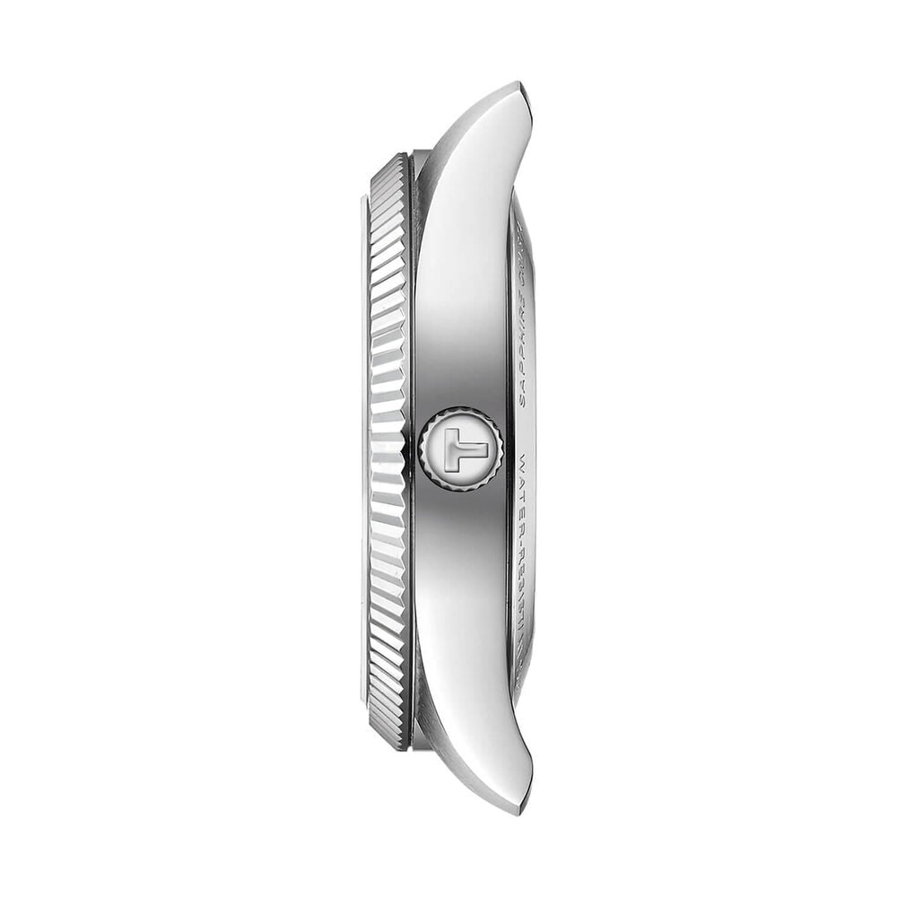 Tissot Ballade 39mm Silver Dial Steel Bracelet Watch image number 1