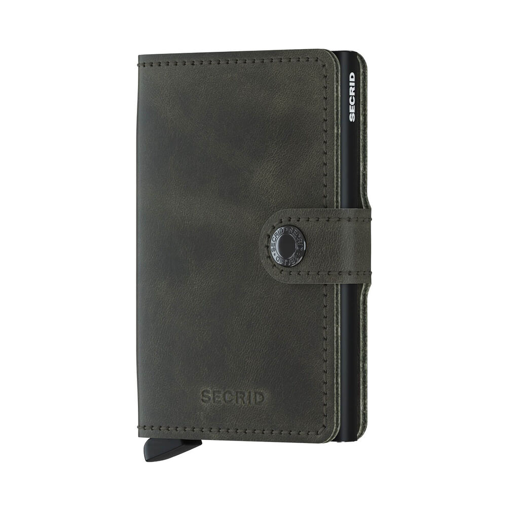 Secrid Vintage Olive Black Miniwallet