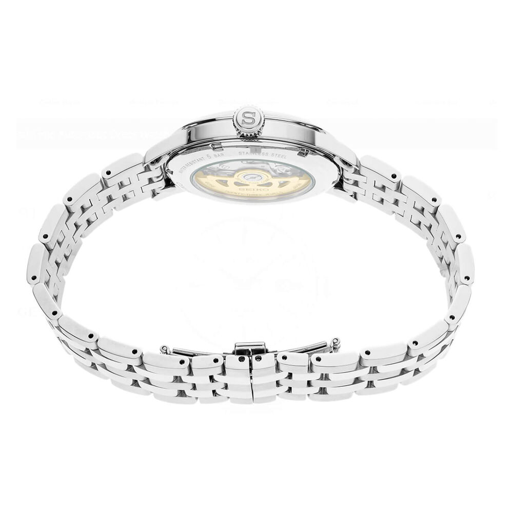 Seiko Cocktail 40.5mm Ice Blue Dial Steel Case Bracelet Watch image number 2