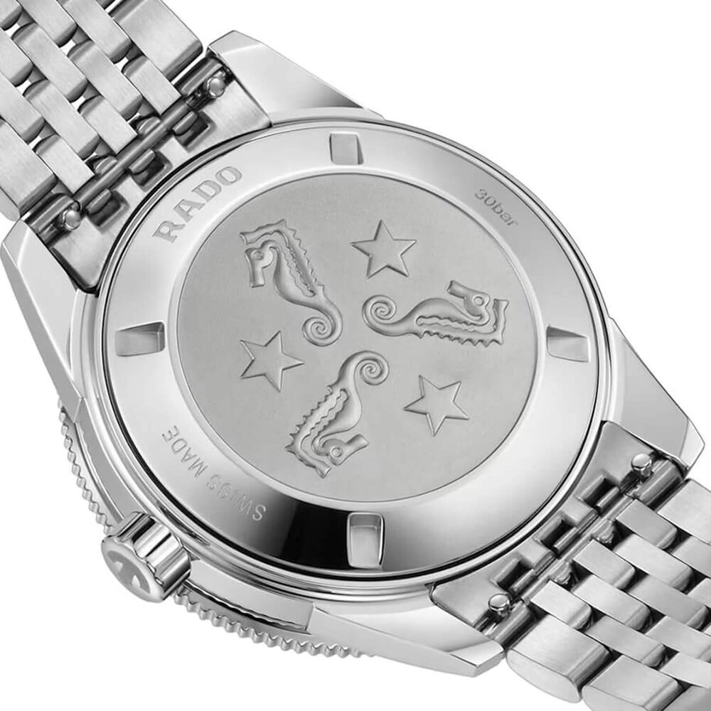 Rado Captain Cook 39mm Red Dial Stainless Steel Bracelet Watch image number 3