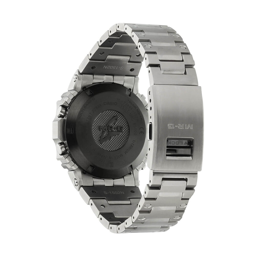 G-SHOCK MR-G 49.4mm Dial Silver Titanium Bracelet Watch image number 4