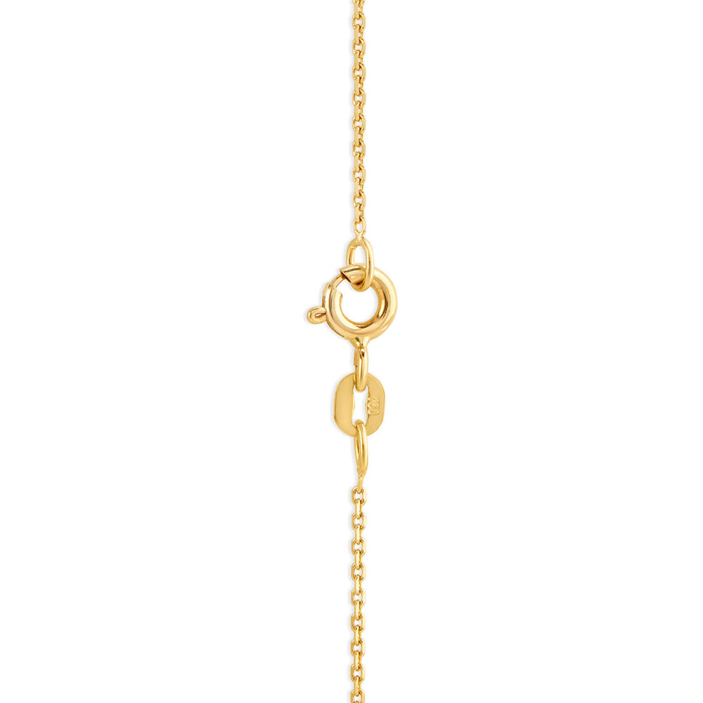 18ct Yellow Gold 18' Rolo Chain Necklace image number 1