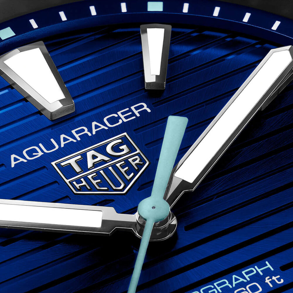 TAG Heuer Aquaracer Professional 200 Solargraph 40mm Blue Dial Stainless Steel Bracelet Watch image number 2