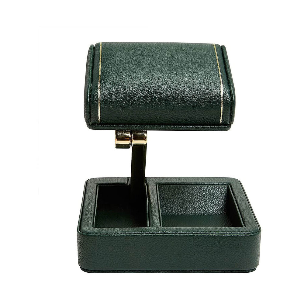 WOLF British Racing Green Single Travel Watch Stand