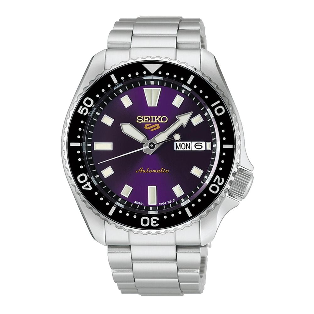 Seiko 145th Anniversary Seiko 5 Sports SKX Limited Edition Edo Purple Watch