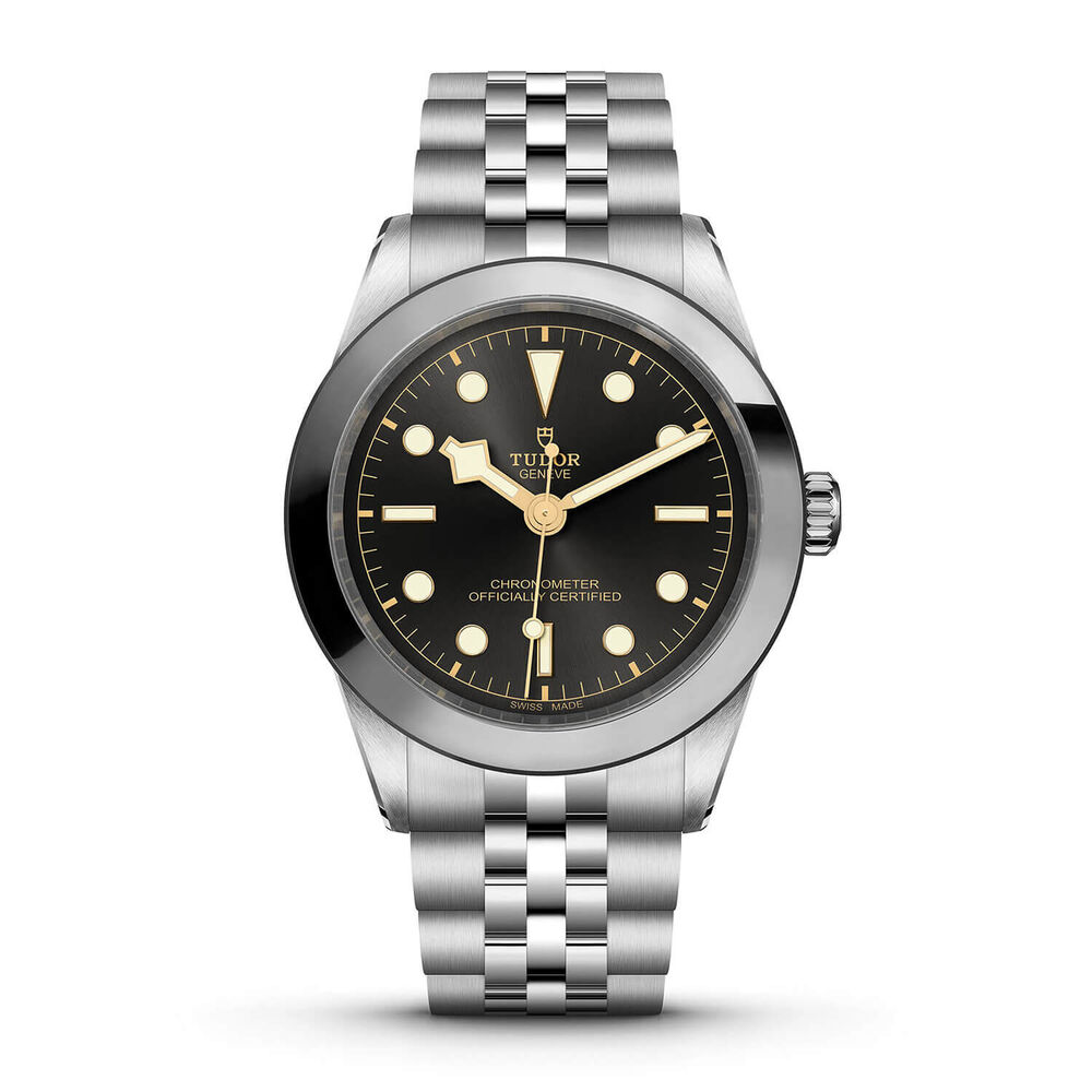 TUDOR Black Bay 39mm Black Dial 5-Link Bracelet Watch image number 0